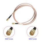 SMB Female To SMB Female RG316 Coaxial Cable Jumper - Image 2