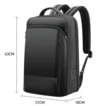 Bopai 61-53111 Large-capacity Waterproof Business Laptop Backpack With USB+Type-C Port - Image 3