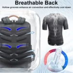 Bopai 61-53111 Large-capacity Waterproof Business Laptop Backpack With USB+Type-C Port - Image 7