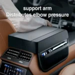 Car Armrest Box Heightening Pad Memory Foam Elbow Support - Image 5