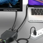 Network 1 In 2 Sharer RJ45 1 To 2 Network Splitter - Image 2