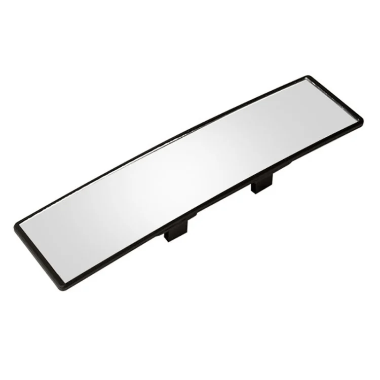 Car Rearview Mirror Snap-on HD Anti-fog Anti-dazzle Wide Angle Curved Mirror