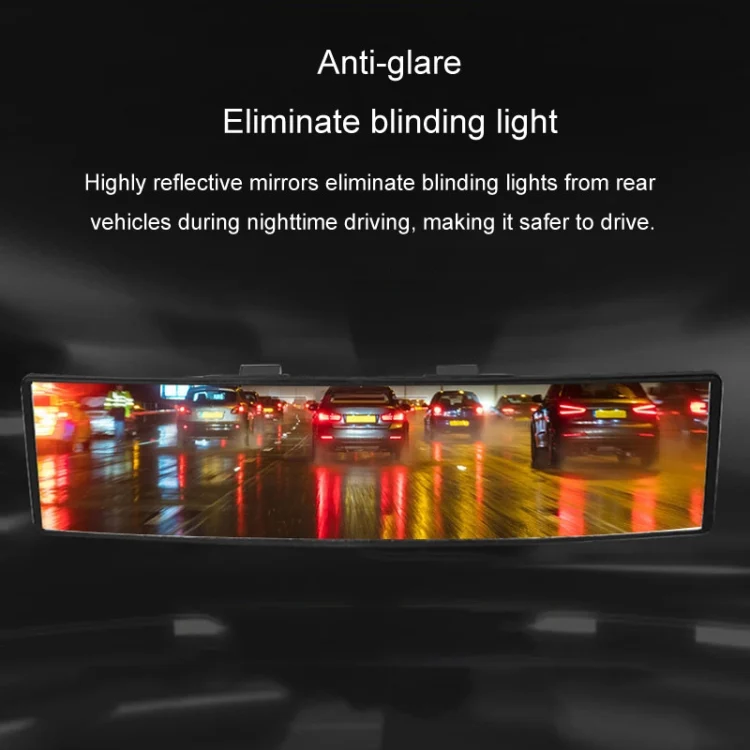 TBD06050369_B6.webp Car Rearview Mirror Snap-on HD Anti-fog Anti-dazzle Wide Angle Curved Mirror - Image 7
