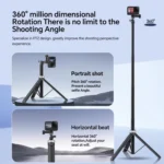 TELESIN 360 Degree Rotation 1.5m Selfie Stick Foldable Tripod For GoPro Hero / Insta360 /  DJI Osmo Action - Image 3