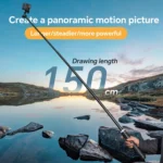 TELESIN 360 Degree Rotation 1.5m Selfie Stick Foldable Tripod For GoPro Hero / Insta360 /  DJI Osmo Action - Image 4