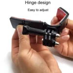 TUYU Motorcycle Integrated Hinged Helmet Chin Sports Camera Mounting Bracket - Image 5