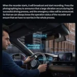 Mobile Phone WIFI Interconnection 2K Ultra-Clear Night Vision Hidden Driving Recorder - Image 6