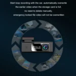 Mobile Phone WIFI Interconnection 2K Ultra-Clear Night Vision Hidden Driving Recorder - Image 10