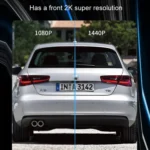 WIFI Mobile Phone 2K Ultra-Clear 360-Degree Rotating Driving Recorder - Image 9