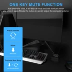 USB Computer Volume Adjuster Multimedia Audio Line Controller Speaker Knob Switch - Image 6