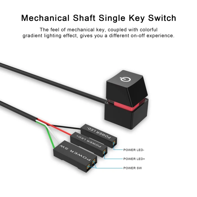TBD06051118_B3.webp Desktop Computer Mobile Switch Computer Extension Cable Start Button - Image 4