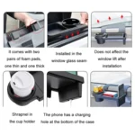 Car Cup Holder Door Frame Storage Mobile Phone Holder - Image 5