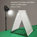 Foldable Soft Board Spotlight Reflective Screen PVC Waterproof Photo Tool - Image 5