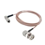 CC4 Male To BNC Male Elbow Connector Cable RG179 Coaxial RF Cable - Image 2