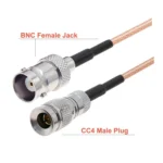 CC4 Male To BNC Female Cable RG179 RF Adapter Wire - Image 3