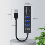 JINGHUA Z30 5-In-1 Docking Station Laptop USB2.0 Hub - Image 3