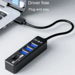 JINGHUA Z30 5-In-1 Docking Station Laptop USB2.0 Hub - Image 5