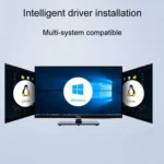 JINGHUA N5 Dual Band Driverless High Gain Antenna USB Wireless Network Card - Image 8