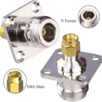 N Female To SMA Male RF Coaxial Connector - Image 2