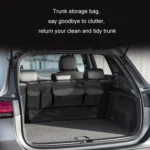 Car SUV Rear Seat Widening Organizing Storage Bag - Image 4