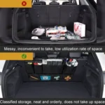 Car SUV Rear Seat Widening Organizing Storage Bag - Image 5