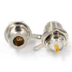 N Type Female Bulkhead Connector N-KY Panel Mounting - Image 2