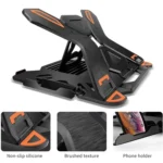 ICE COOREL E5 Laptop Folding And Lifting Cooling Bracket With Mobile Phone Holder - Image 7