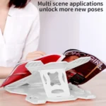 ICE COOREL E5 Laptop Folding And Lifting Cooling Bracket With Mobile Phone Holder - Image 8