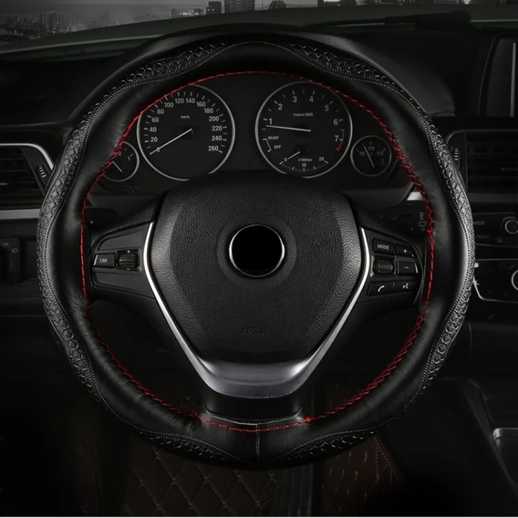 TBD06051732_B6.webp Four-Season Embossed Hand-Sewn Cowhide Steering Wheel Cover - Image 7
