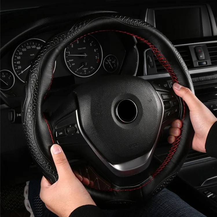 TBD06051732_B7.webp Four-Season Embossed Hand-Sewn Cowhide Steering Wheel Cover - Image 8