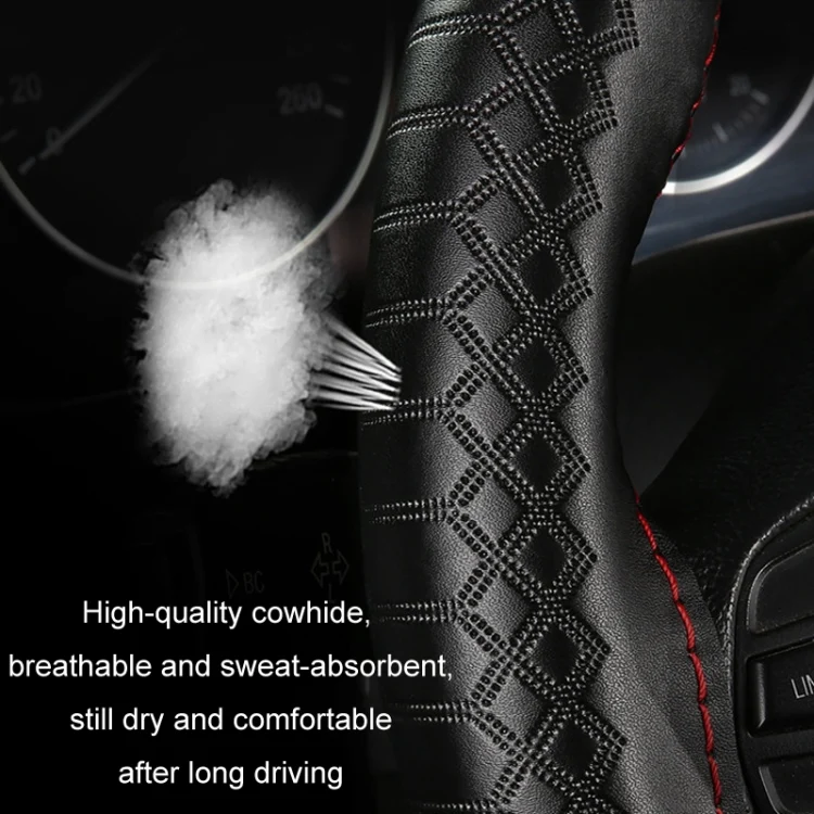 TBD06051751_B3.webp Four-season Embossed Hand-sewn Cowhide Steering Wheel Cover - Image 4