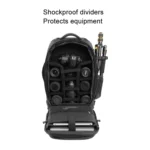 Cwatcun D136 Generation 1 Large Camera Trolley Shoulder Bag Large Capacity Outdoor Photography Storage Case - Image 4