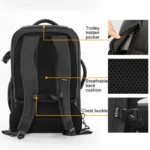 Cwatcun D136 Generation 1 Large Camera Trolley Shoulder Bag Large Capacity Outdoor Photography Storage Case - Image 6