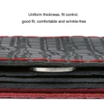 Four-season Embossed Cowhide Hand-sewn Steering Wheel Cover - Image 4