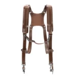 Cwatcun H90 Dual Camera Leather Strap Adjustable Multi-functional Convenient Camera Shoulder Strap