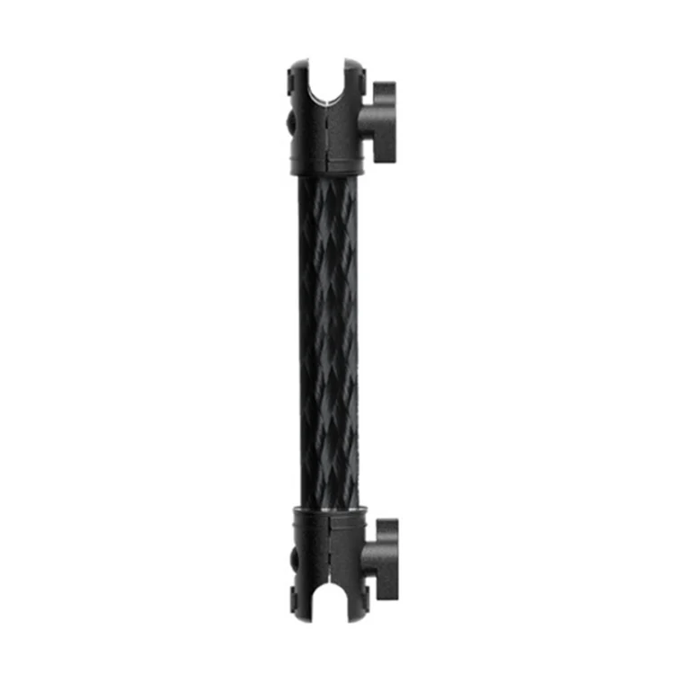 Car Phone Mount Extension Arm Double Jointed Swivel Adjustment Carbon Fiber Bracket Connecting Rod