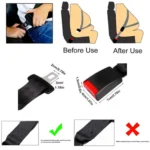 Car Seat Child Pregnant Woman Safety Belt Adjustable Extender - Image 3