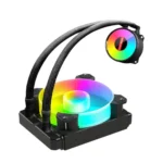 COOLMOON RGB120 5V ARGB Integrated Single Row Multi-Platform CPU Cooler - Image 2