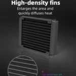 COOLMOON RGB120 5V ARGB Integrated Single Row Multi-Platform CPU Cooler - Image 7