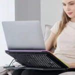 ICE COOREL K15C Smart Adjustable Laptop Radiator Base With RGB Lighting Effect - Image 11