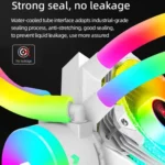 COOLMOON AS360 Magic Diamond Edition Computer Cooler ARGB Water Cooling Light Integrated CPU Radiator - Image 5