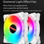 COOLMOON AS360 Magic Diamond Edition Computer Cooler ARGB Water Cooling Light Integrated CPU Radiator - Image 6