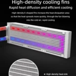 COOLMOON AS360 Magic Diamond Edition Computer Cooler ARGB Water Cooling Light Integrated CPU Radiator - Image 9