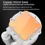 COOLMOON AS360 Magic Diamond Edition Computer Cooler ARGB Water Cooling Light Integrated CPU Radiator - Image 10