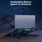 ICE COOREL K22 4-fans Adjustable Laptop Radiator Base with Atmosphere Light - Image 7