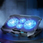 ICE COOREL K22 4-fans Adjustable Laptop Radiator Base with Atmosphere Light - Image 8