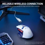 Inphic IN9 Tri-mode Wireless Bluetooth Gaming Office Computer Mouse - Image 12
