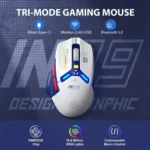 Inphic IN9 Tri-mode Wireless Bluetooth Gaming Office Computer Mouse - Image 8