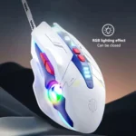 Inphic W9P Glowing Computer Gaming Wired Mouse - Image 4
