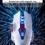 Inphic W9P Glowing Computer Gaming Wired Mouse - Image 6